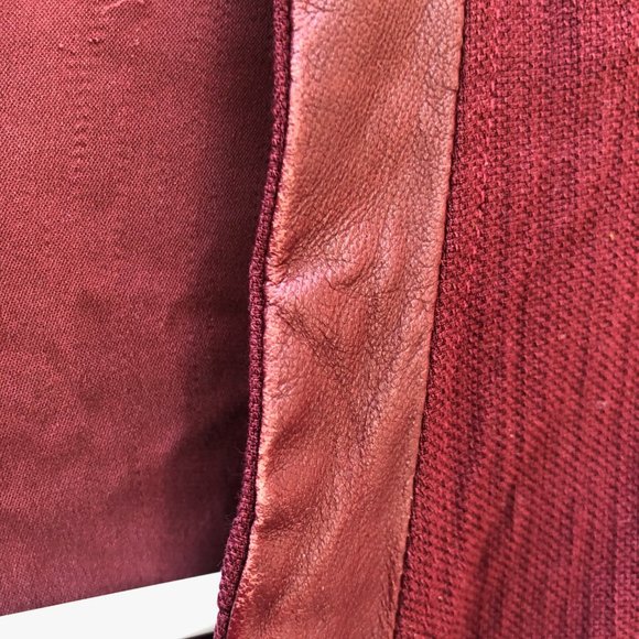 Helmut Lang Red Pixel Blazer Suit Jacket sz 4 - Picture 5 of 12